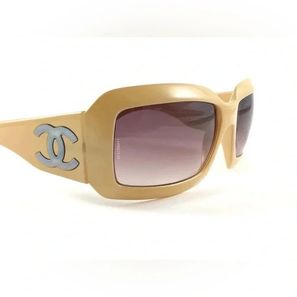 Chanel Authentic Mother of Pearl Sunglasses - Picture 1 of 11